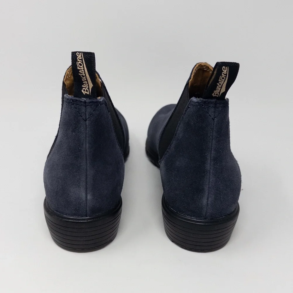 Blundstone 2174 Chelsea Navy Womens Booties Shoes Ankle Boots Size 7 - Picture 3 of 4